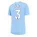 Manchester City Ruben Dias #3 Dámské Domácí Dres 2023-24 Krátkým Rukávem